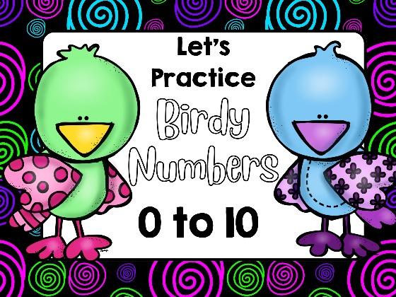 Birdy Numbers 0-10